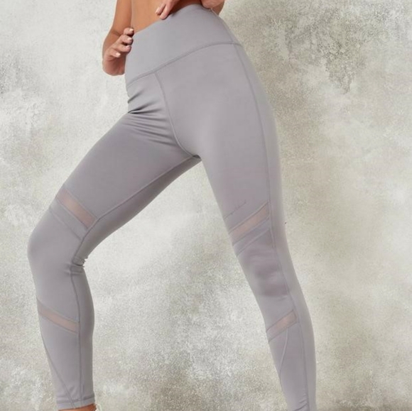 Missguided deep waistband grey leggings - Picture 3 of 8